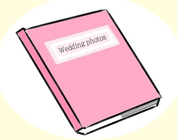 前撮りのアルバムを制作